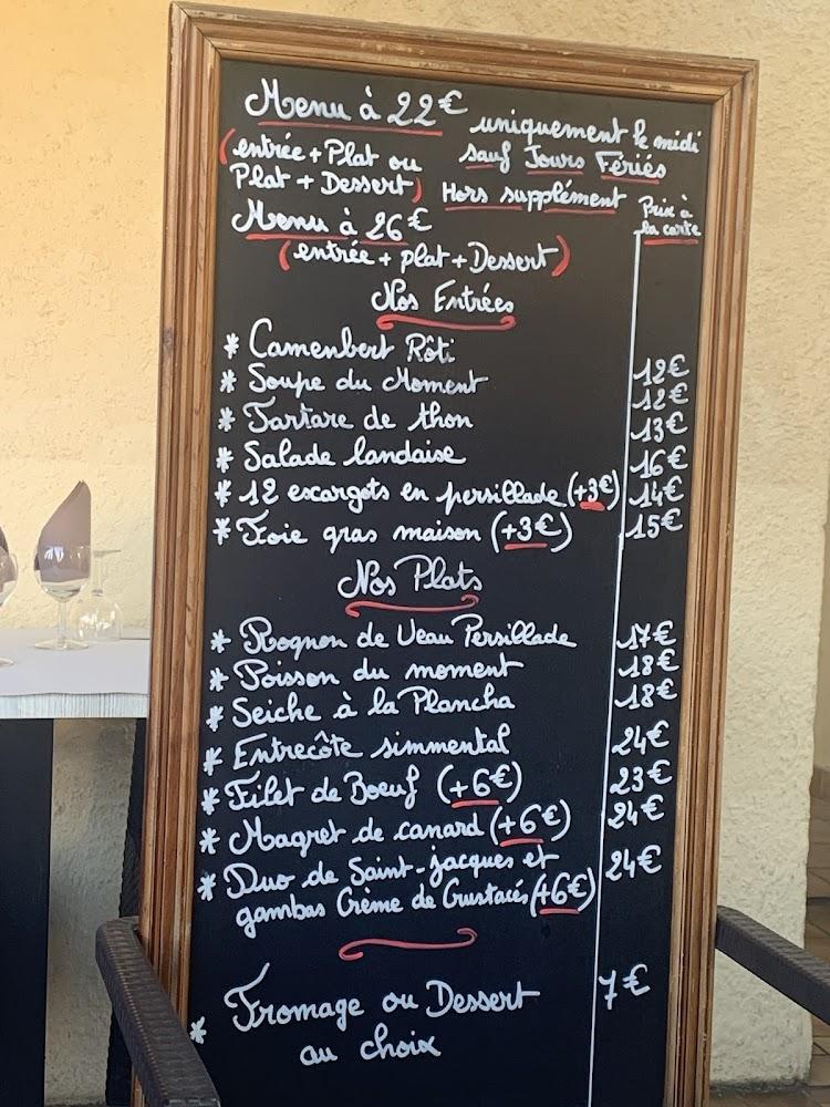 Auberge saint Hubert - Menu Image 3